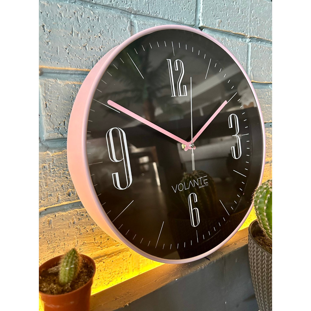 Analoge Wanduhr Ampelio 30 cm