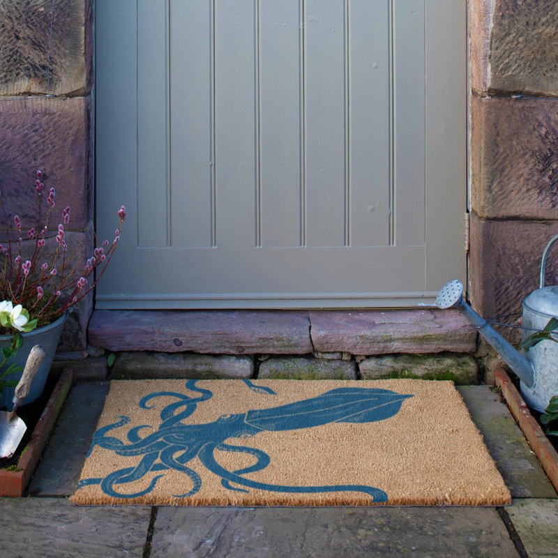 Dayanara Non-Slip Outdoor Doormat, Rectangle 90 x 60 cm