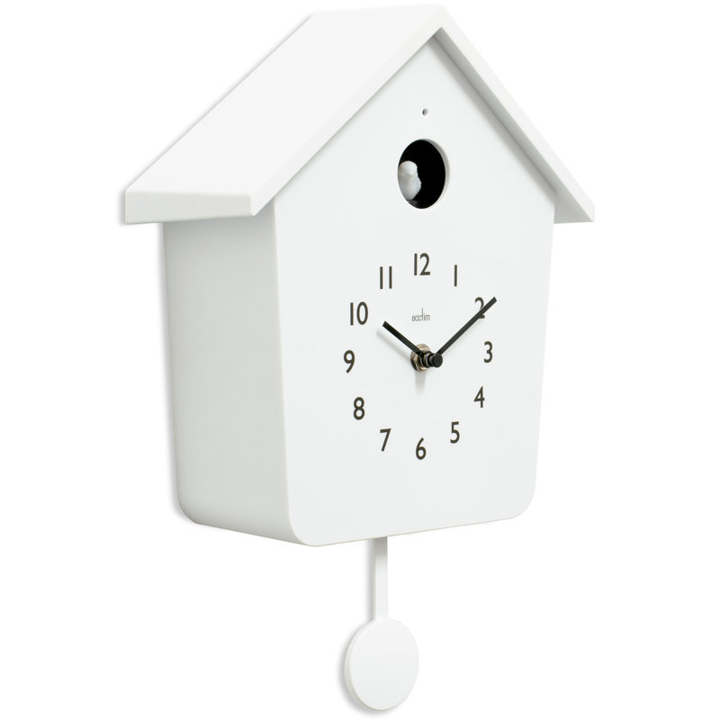 Casper Cuckoo Wall Clock, White