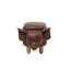 Decosta Solid Wood Accent Stool-38053472-38053470