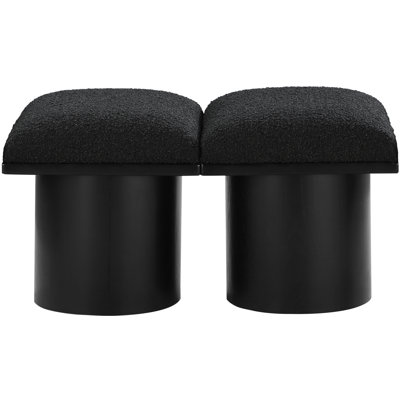 Husnan Boucle Upholstered Bench