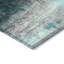 Tapis bleu sarcelle lavable à la machine intérieur / extérieur Xhevrie-111822754