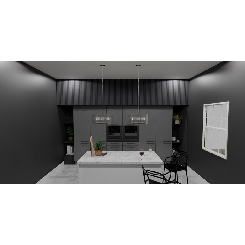 Danyiah 4 - Light Drum Pendant, Polished Chrome