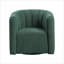 Fauteuil d'appoint pivotant avec repose-pieds Sage Green-1629234449