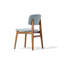 Chaise rembourrée en bois de frêne Paros-120236783