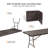 Plastic Rectangular Folding Table Portable Long Table-1563491900-1563491902