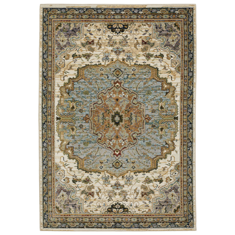 Raiyaan Oriental Indoor Rug, Rectangle 8'6" x 11'7"