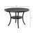 Carliana Round Metal Base Dining Table