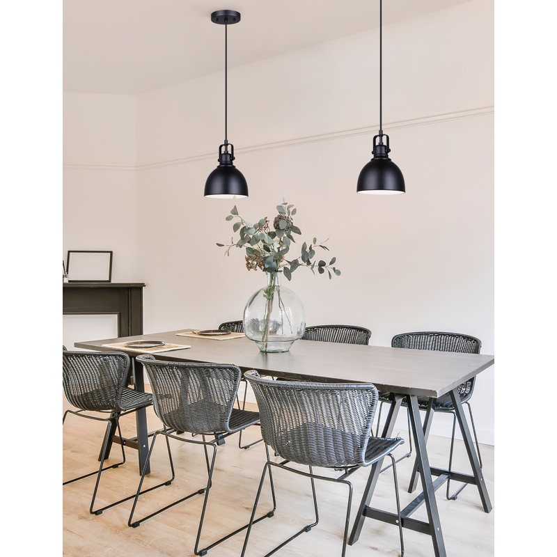 Alasteir 1 - Light Black Bell Pendant