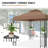 8 Ft. W x 8 Ft. D Steel Patio Gazebo-93869505