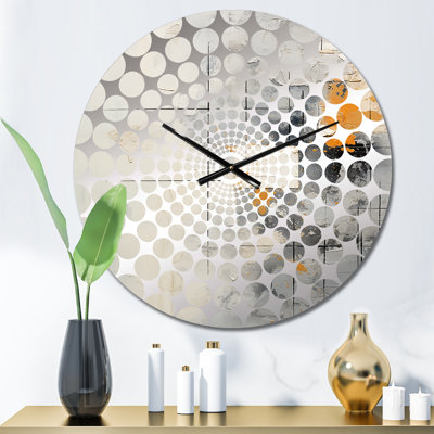 Simple Winter Landscape - Winter Landscape Wall Clock