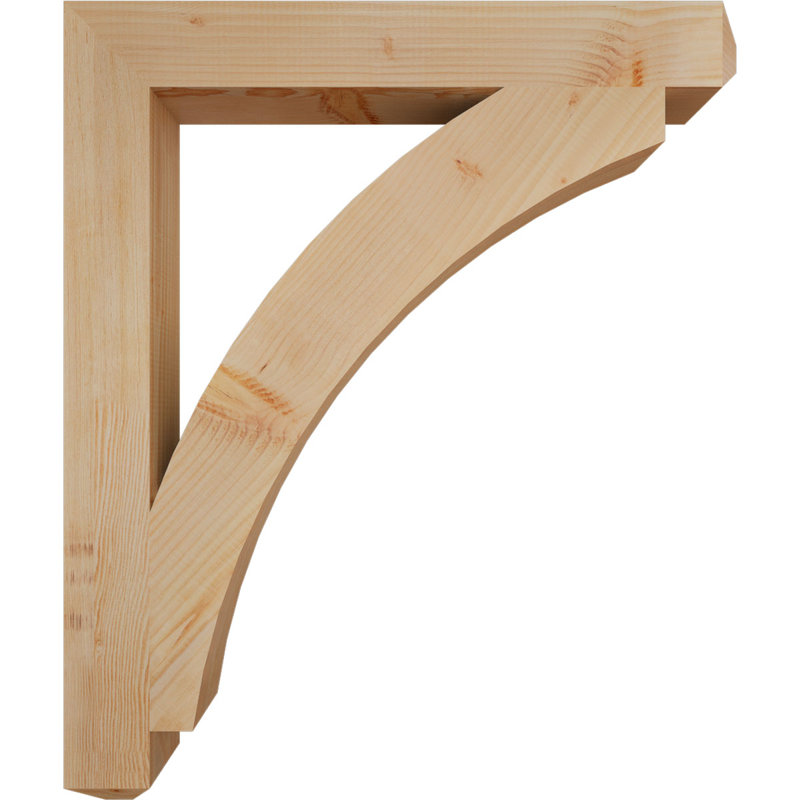 Support pour artisan Thorton, Douglas (lisse), H 38 po x l 4 po x P 32 po