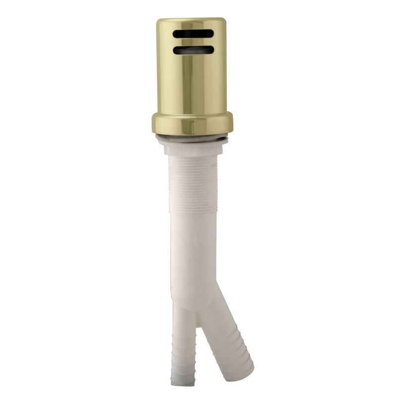 Air Gap Cap and Body Set - Skirted, Polished Brass