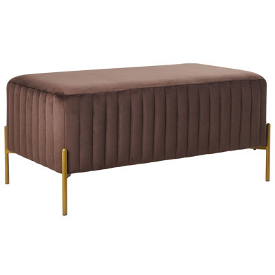 Benzant Velvet Upholstered Bench