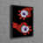 Black Floater Framed selected