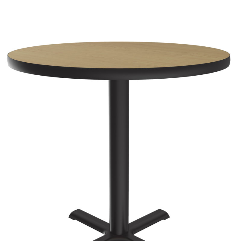 30'' L Round Breakroom Table, 29" H x 42" W x 42" D