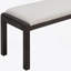 Ensemble de salle à manger 6 pièces, table de salle à manger extensible avec 4 chaises rembourrées et 1 banc