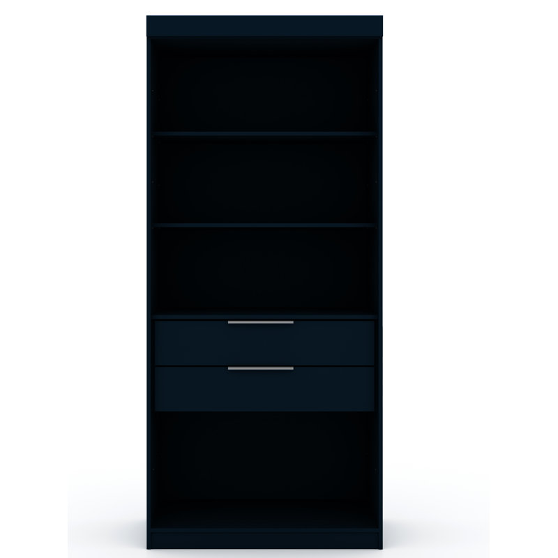 Aleece 35.98'' Closet System, Tatiana Midnight Blue