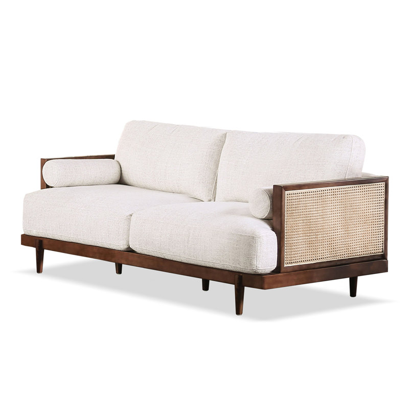 Length Sofa, 33" H x 65" W x 38" D, Walnut