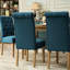 Chaises de salle à manger bleues, bois massif - magnifique chaise d'extérieur à 2 caractéristiques-132995337