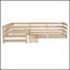 Lit plateforme en L avec trois tiroirs de rangement pour plus de confort et d'organisation-890998267