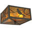 Rustic Lodge 2 - Light Flush Mount