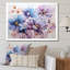 «Mauve Botanical Serenade III - Abstract Botanicals», impressions sur toile-262340872-262340874