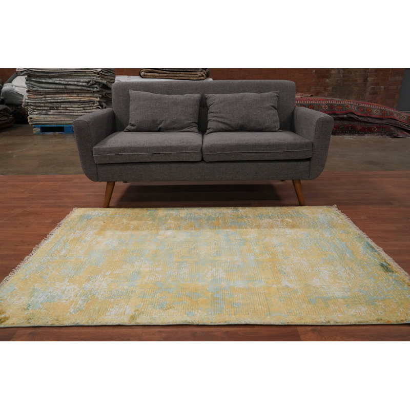 Tapis Rustic Glamour Abstract 4 x 6 dans des tons discrets pour rehausser n'importe quelle pièce