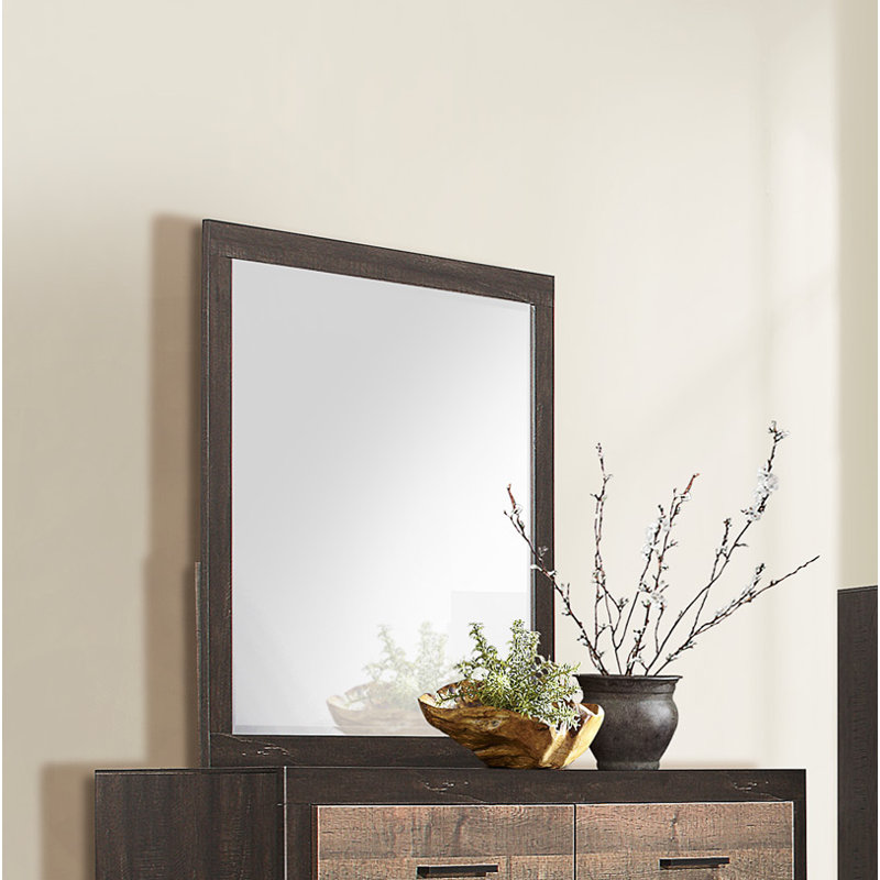Commode double 6 tiroirs avec miroir Karelin