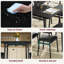 Ensemble de table de salle à manger pour 4 personnes avec chaises rembourrées en polyuréthane pour salle à manger et appartement-129411861-129411864