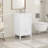 20" bathroom vanity with ceramic sink