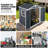 6Ft X 4Ft Plastic Outdoor Storage With Floor And Lockable Door Plastic Garden Shed For Backyard, Lawn-126529013
