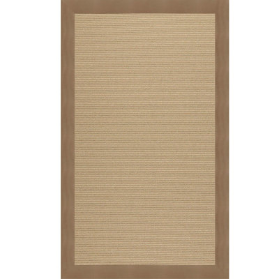 Zeppelin Tufted Biscuit/Brown Rug