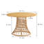 Table de salle à manger portative pliable en bois multifonctionnelle, naturelle intérieure et extérieure universelle-1820487409