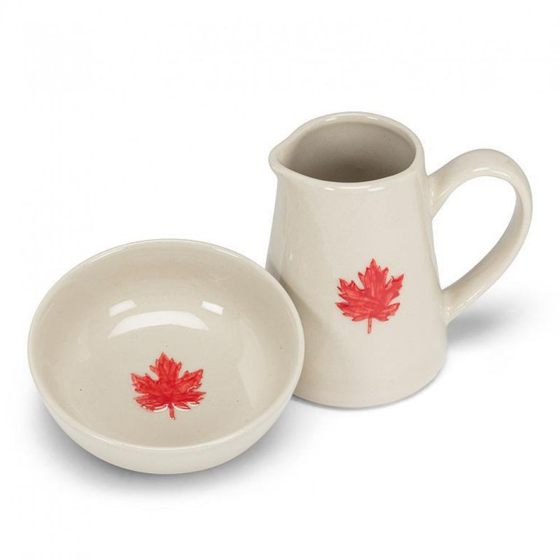 Mini With Red Maple Leaf Bowl