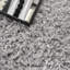 Tapis gris à poils longs Aydin-2026162311