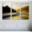Coucher de soleil à Big Sur - image multi-pièces sur toile-38250408