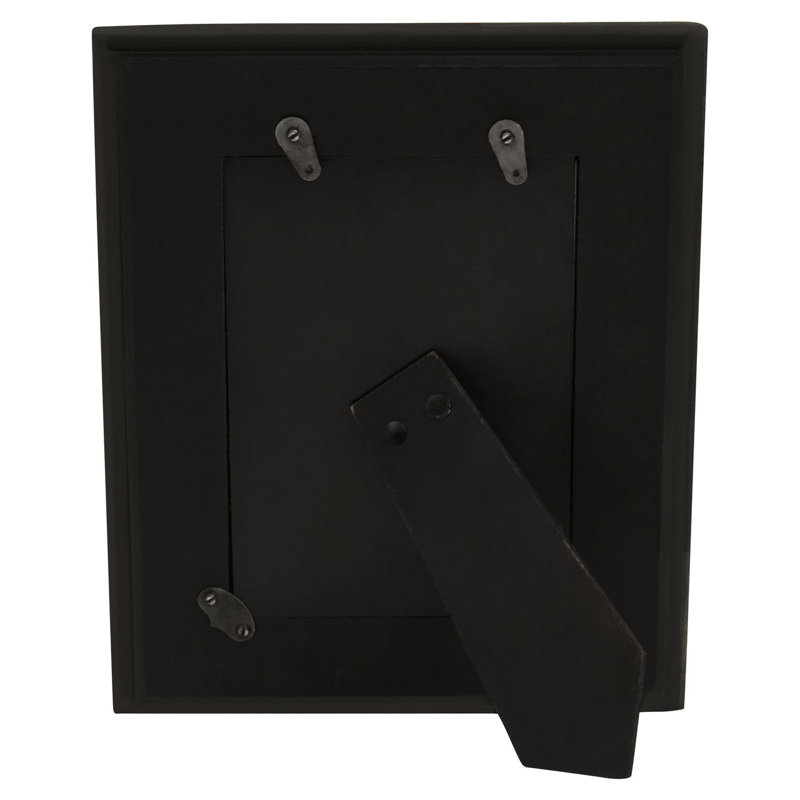 Black Picture Frame with Mat, 18cm x 23cm