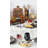 Oneida Skull Mirror Cheese Knives, Set of 4