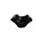 Teak Wood Bowl, Black-137153797
