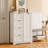 23.6''W 4-Drawer Chest with Sliding Barn Door,storage cabinet-1173186129
