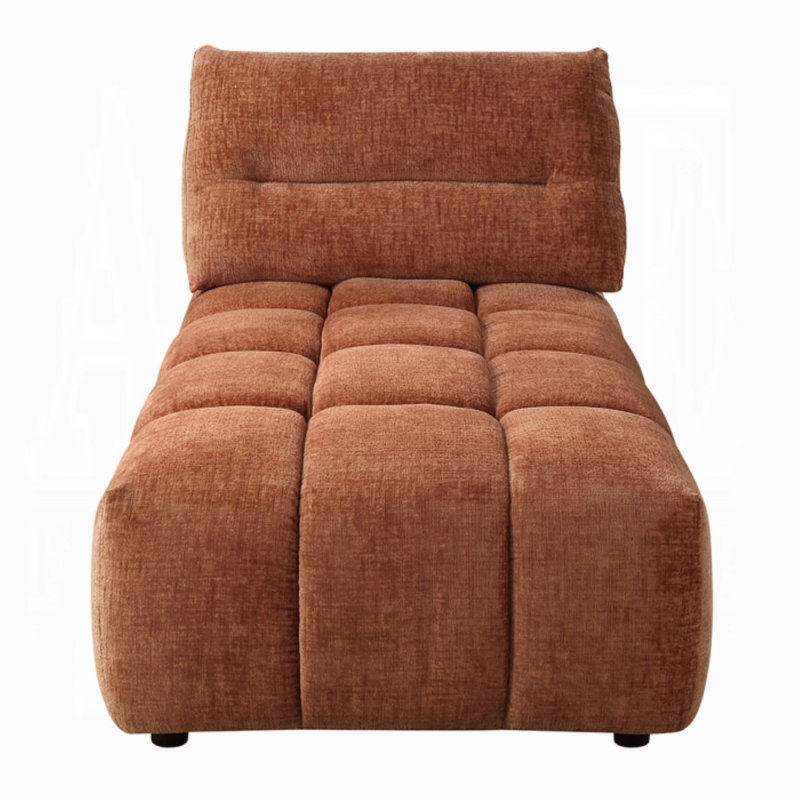 Vergas Moludar - Chaise, Corail rouge