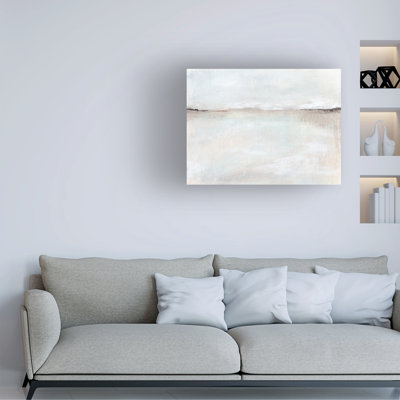 Art mural sur toile tendue - "Peaceful" par LNS Design pour le salon, la chambre à coucher ou le bureau - 18 x 24