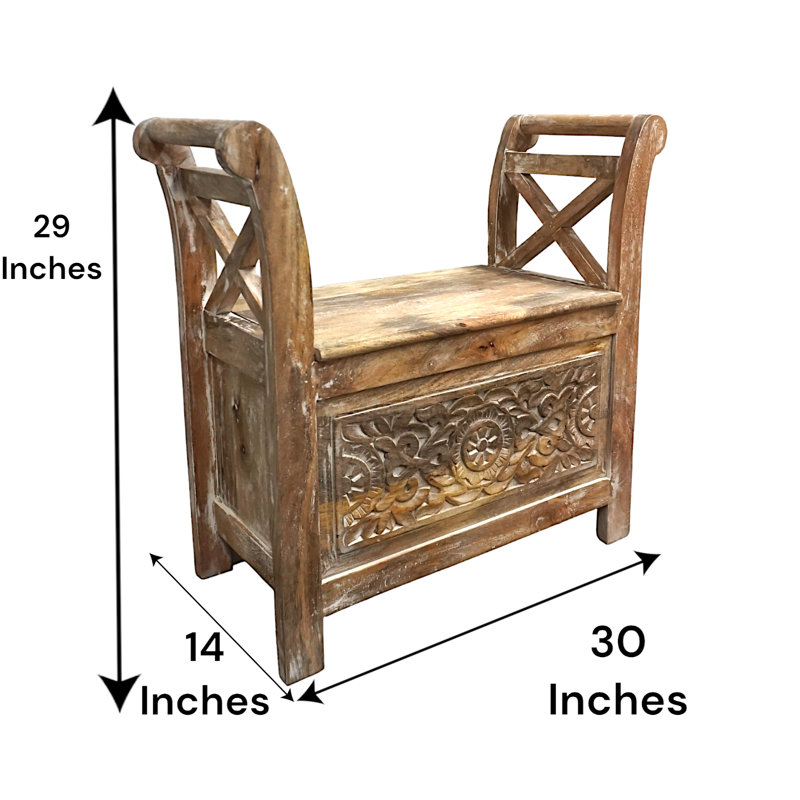 Banc de rangement Ojambert