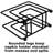 Metal Standing Napkin Holder