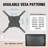 ELG FULL40 PRO Full Motion TV Wall Mount with VESA 400x400mm Tilt and Swivel for 26 to 65 inch TVs