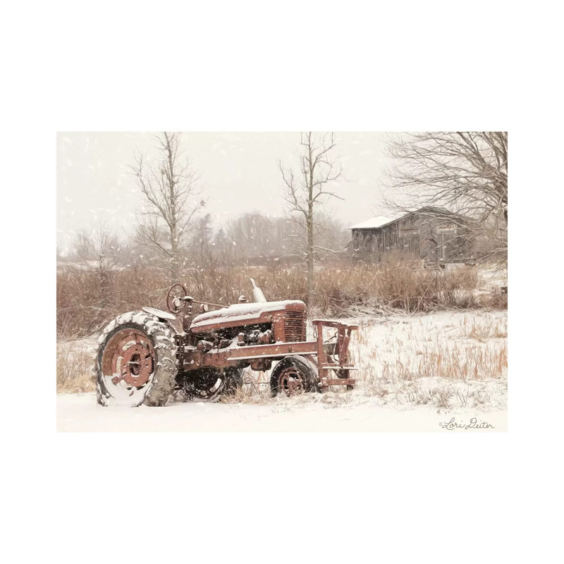 Snow Covered by Lori Deiter - Wrapped Canvas Gallery-Wrapped Canvas Giclée, 101.6 cm H x 66.04 cm W x 3.175 cm D