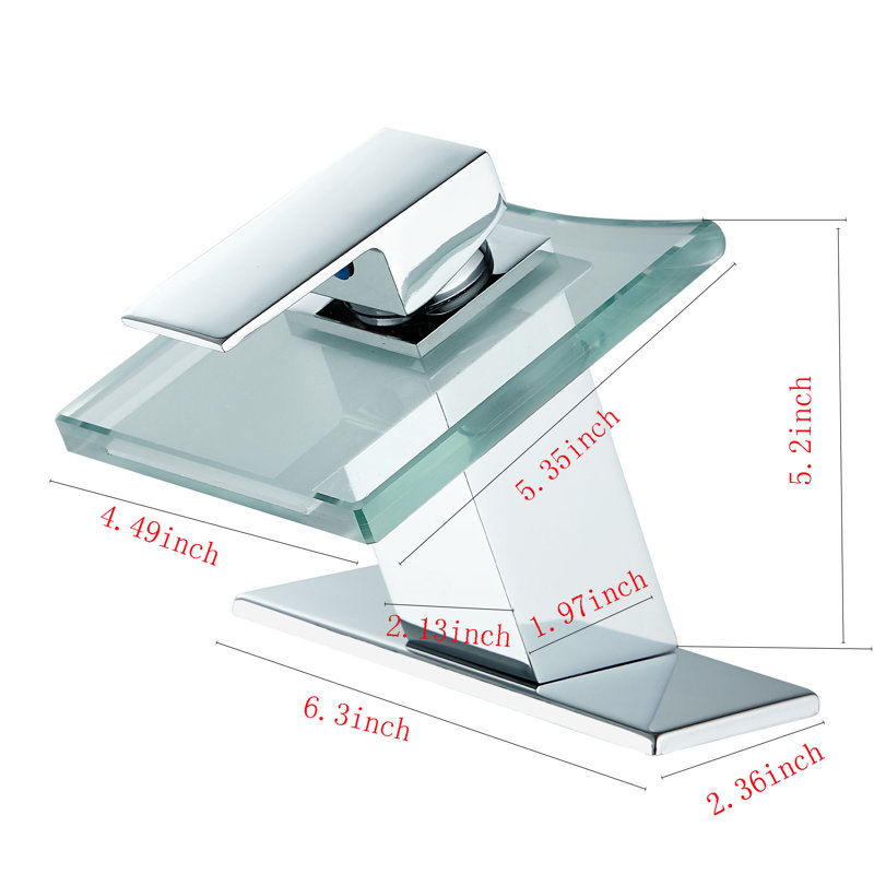 Single-handle Bathroom Faucet, Polished Chrome