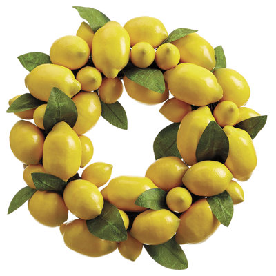 Couronne de citron 15 po jaune