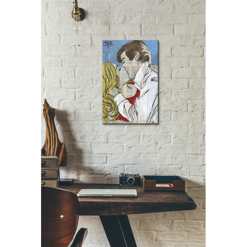 « pop romantiques », impression sur toile, H 40 po x l 26 po x P 1,25 po